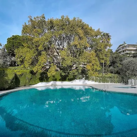 Rocher Saint Georges Spacieux 3p Jardin Piscine Appartement Cannes